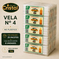 VELA N.04 - PLASTICO *ATACADO*