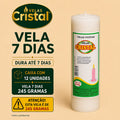 VELA VOTIVA 7 DIAS - 245G